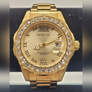 Invicta Pro Diver Unisex Watch - 38mm, Gold (15252)​​​